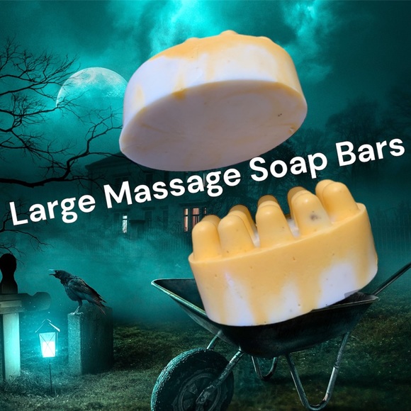 Hand Crafted Oatmeal Honey & Milk Massage Soap Bar - Picture 5 of 5